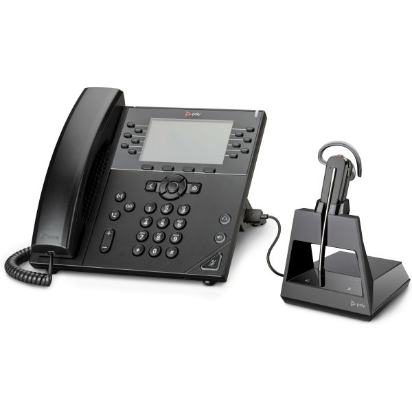 POLY Voyager 4245-M Office Headset + USB-A naar micro-USB-kabel (7S3Y5AA#ABB)