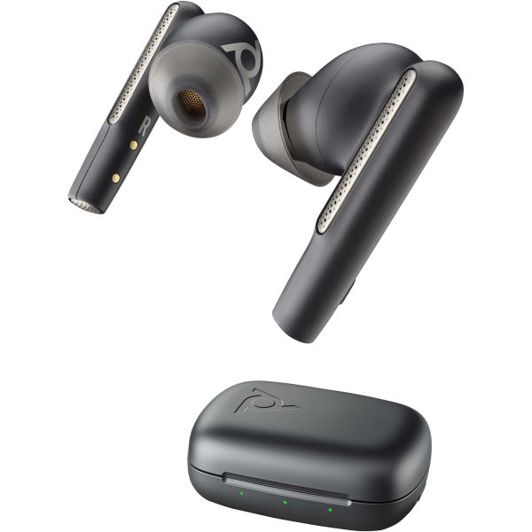 POLY Voyager Free 60 UC M Carbon Black Earbuds + BT700 USB-C-adapter + oplaadcase basis (7Y8L8AA)