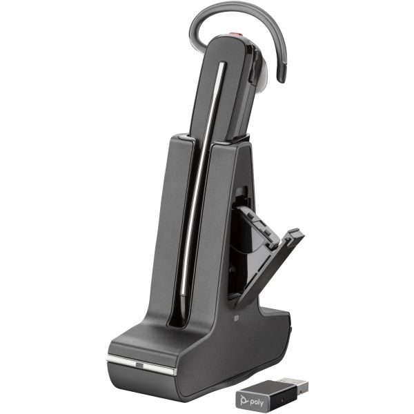 POLY Savi 8245 DECT 1880-1900 MHz Headset +USB-A to USB-C Cable +D400 (8D3H2AA#ABB)