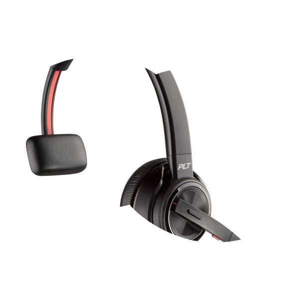 POLY Savi 8210-M Office DECT 1880-1900 MHz Single Ear Headset (8D3J8AA#ABB)