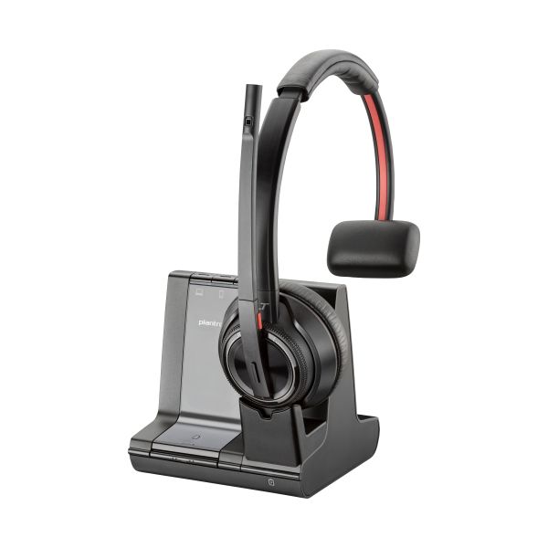 HP Poly Savi 8210-M Office DECT 1880-1900 MHz Single Ear Headset (8D3J8AA#ABB)