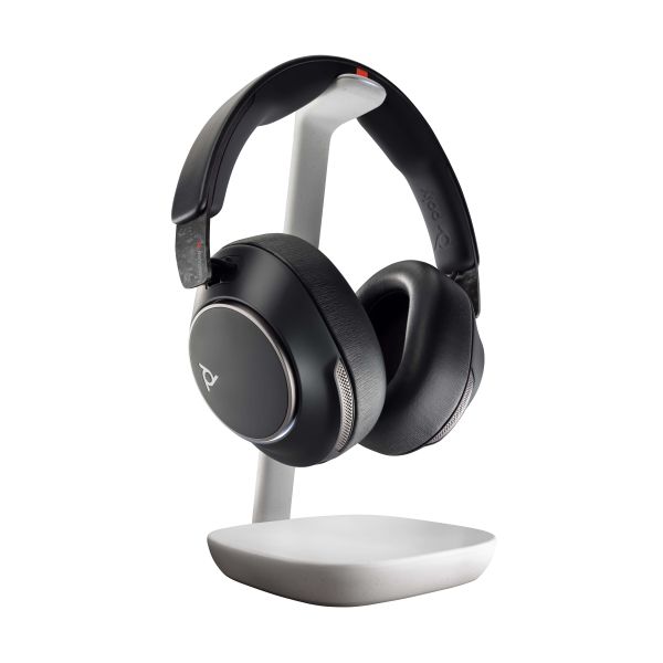 HP Poly Voyager Surround 85 UC Headset Draadloos Hoofdband Oproepen/muziek USB Type-C Bluetooth Oplaadhouder Zwart (8G7T7AA)