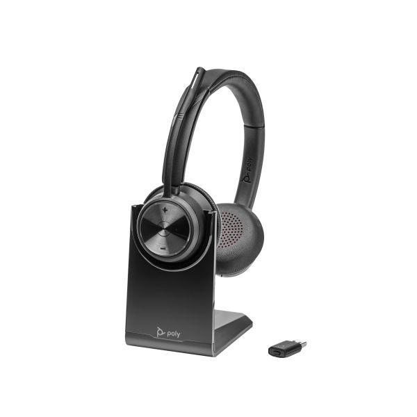HP Poly Savi 7320 UC Stereo DECT 1880-1900 MHz Headset (8L545AA#ABB)