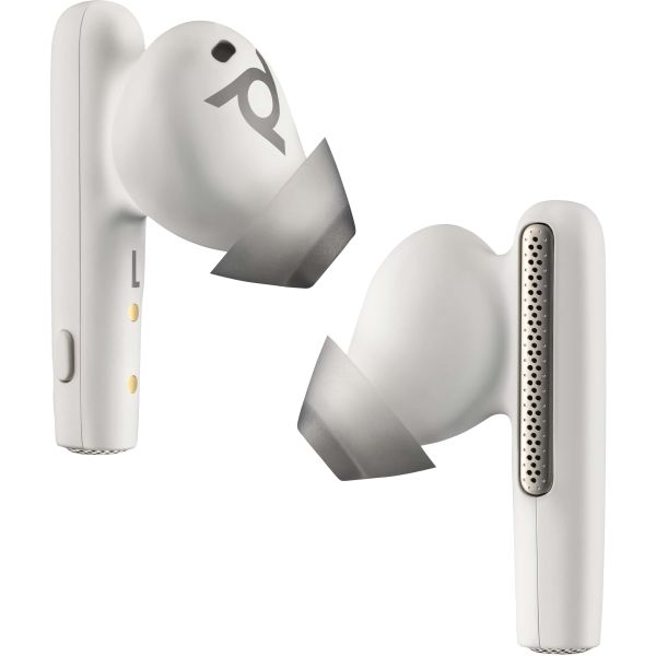 POLY Voyager Free 60/60+ Microsoft Teams Certified witte oordopjes (2 stuks) (8L5B0AA)