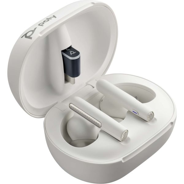 POLY Voyager Free 60/60+ witte oordopjes (2 stuks) (8L5B1AA)