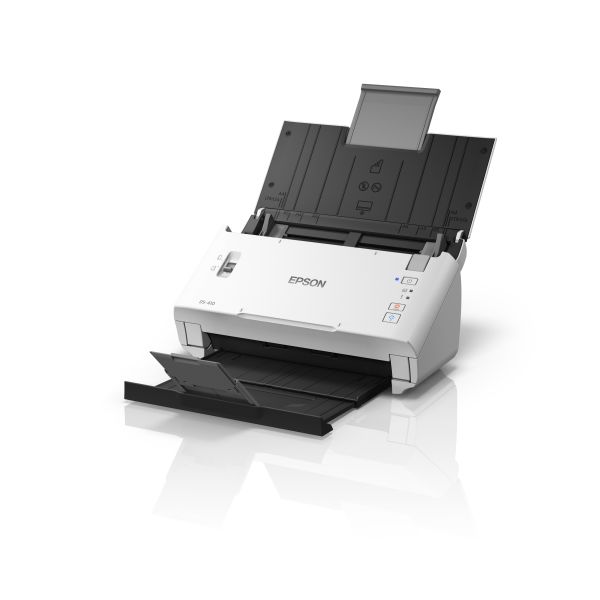 Epson WorkForce DS-410 compacte zakelijke sheet-fed A4-scanner met automatische documentinvoer voor 50 vellen en Document Capture Pro-software (B11B249401) Epson WorkForce DS-410 compacte zakelijke sheet-fed A4-scanner met automatische documentinvoer voor 50 vellen en Document Capture Pro-software (B11B249401)