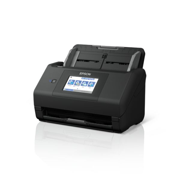Epson WorkForce ES-580W, A4 automatische duplexscanner met Wi-Fi en gebruiksvriendelijk touchscreen (B11B258401)