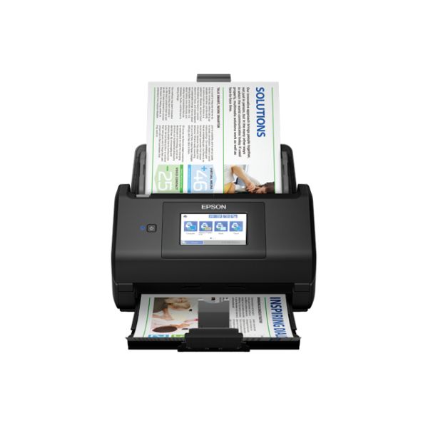 Epson WorkForce ES-580W, A4 automatische duplexscanner met Wi-Fi en gebruiksvriendelijk touchscreen (B11B258401)
