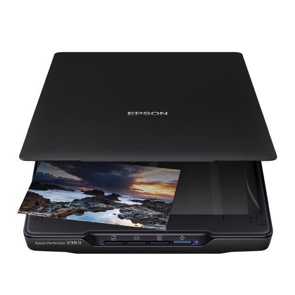 Epson Perfection V39II A4 flatbed foto- en documentscanner met standaard (B11B268401) Epson Perfection V39II A4 flatbed foto- en documentscanner met standaard (B11B268401)
