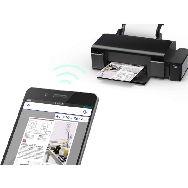 Epson L805 inkjetprinter Kleur 5760 x 1440 DPI A4 Wifi (C11CE86401)