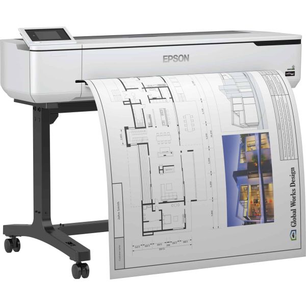 Epson SureColor SC-T5100 - Wireless Printer (with Stand) (C11CF12301A0)