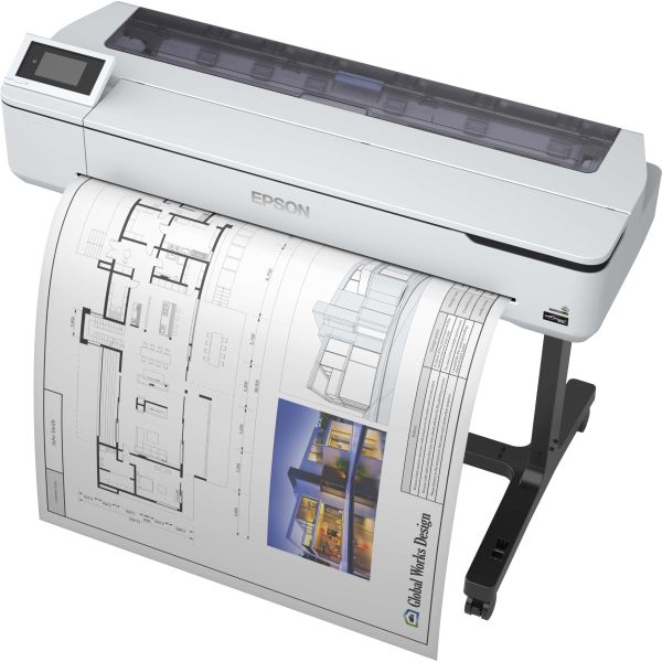 Epson SureColor SC-T5100 - Wireless Printer (with Stand) (C11CF12301A0)