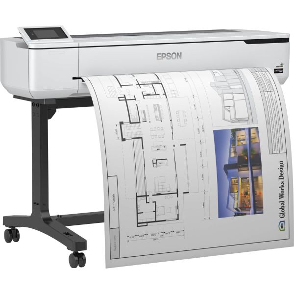 Epson SureColor SC-T5100 - Wireless Printer (with Stand) (C11CF12301A0)