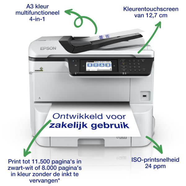 Epson WorkForce Pro WF-C8690DWF (C11CG68401) Epson WorkForce Pro WF-C8690DWF (C11CG68401)