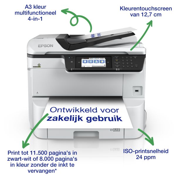 Epson WorkForce Pro WF-C8610DWF (C11CG69401)
