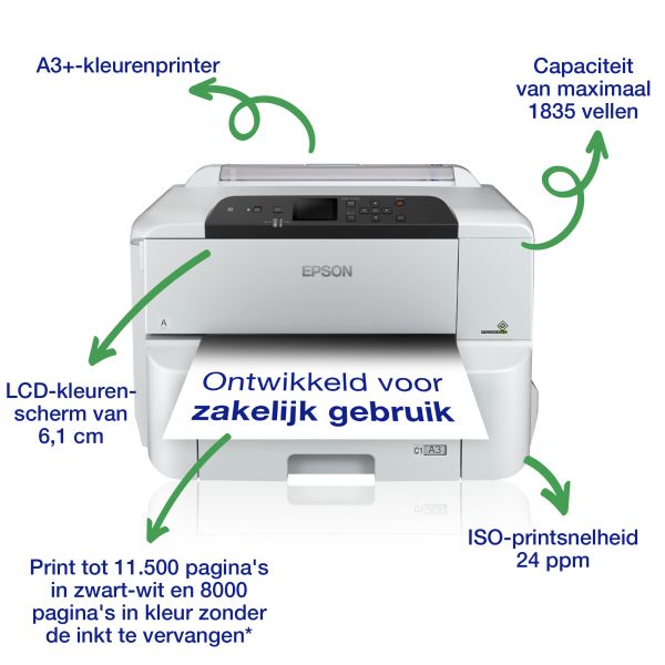 Epson WorkForce Pro WF-C8190DW (C11CG70401) Epson WorkForce Pro WF-C8190DW (C11CG70401)
