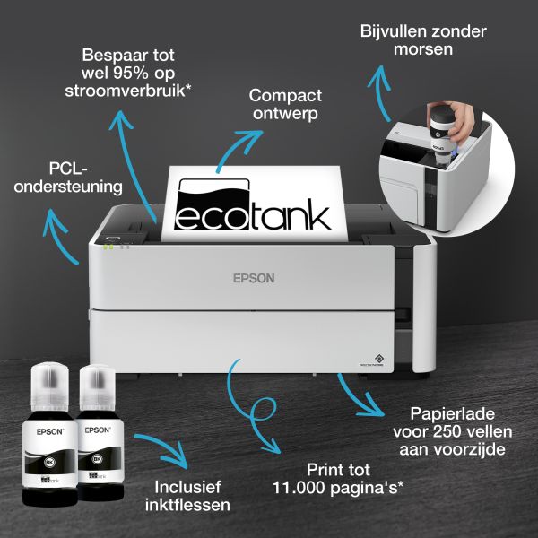 Epson EcoTank ET-M1180 (C11CG94402) Epson EcoTank ET-M1180 (C11CG94402)
