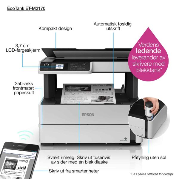 Epson EcoTank ET-M2170 (C11CH43401)