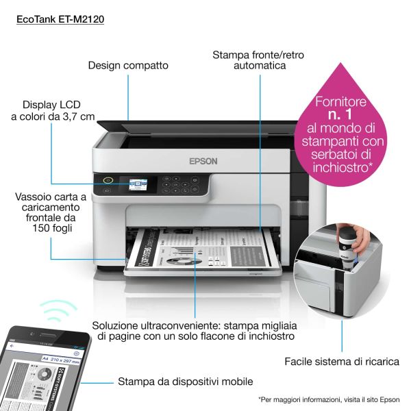 Epson EcoTank ET-M2120 (C11CJ18401)