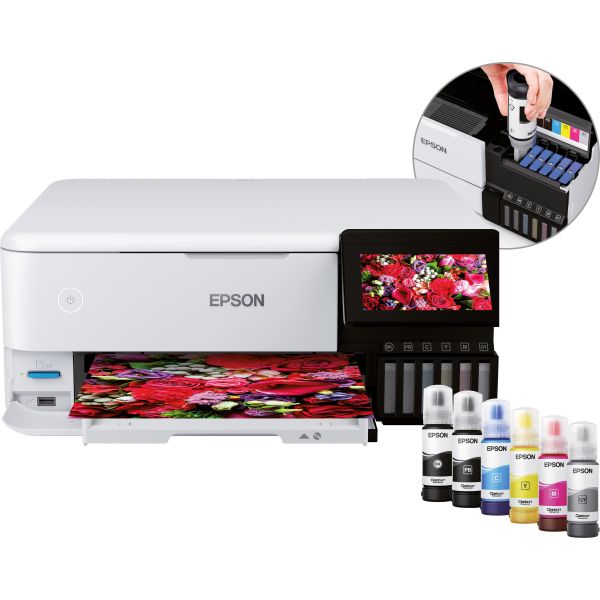 Epson EcoTank ET-8500 A4 Wi-Fi-fotoprinter met inkttank (C11CJ20401)