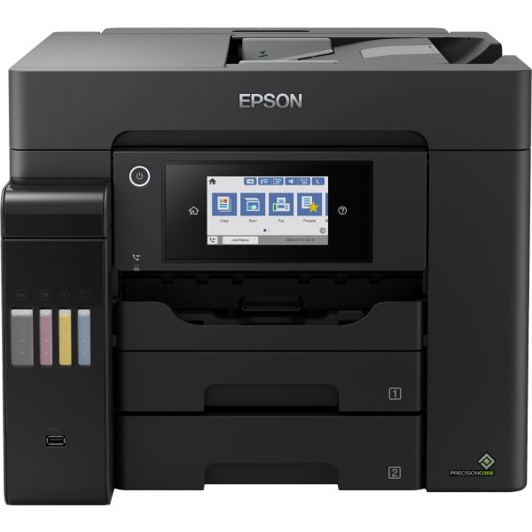Epson EcoTank ET-5850 A4 multifunctionele Wi-Fi-printer met inkttank en fax (C11CJ29401) Epson EcoTank ET-5850 A4 multifunctionele Wi-Fi-printer met inkttank en fax (C11CJ29401)