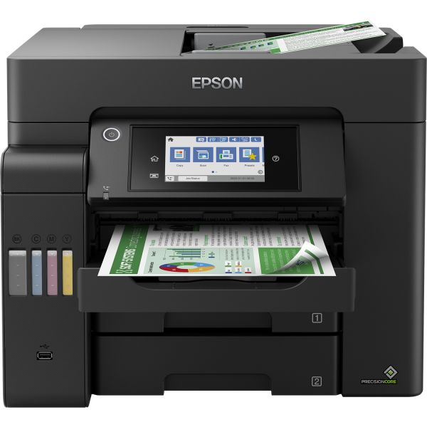 Epson EcoTank ET-5800 A4 multifunctionele Wi-Fi-printer met inkttank en fax (C11CJ30401) Epson EcoTank ET-5800 A4 multifunctionele Wi-Fi-printer met inkttank en fax (C11CJ30401)