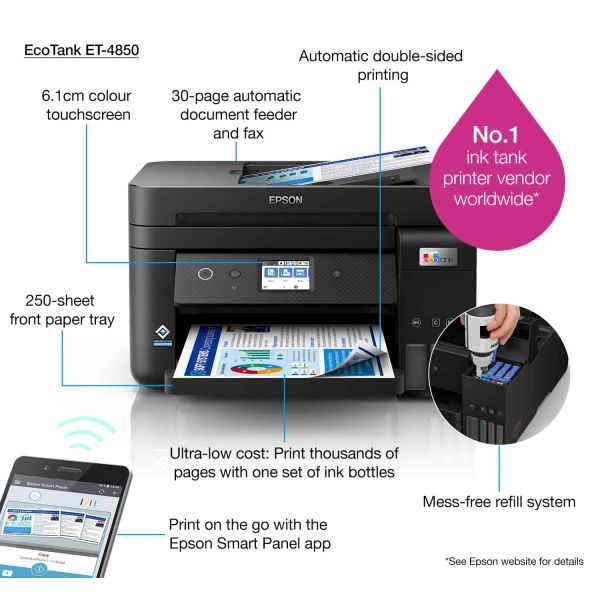 Epson EcoTank ET-4850 (C11CJ60402)