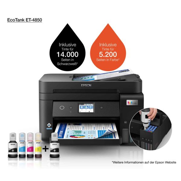 Epson EcoTank ET-4850 (C11CJ60402)