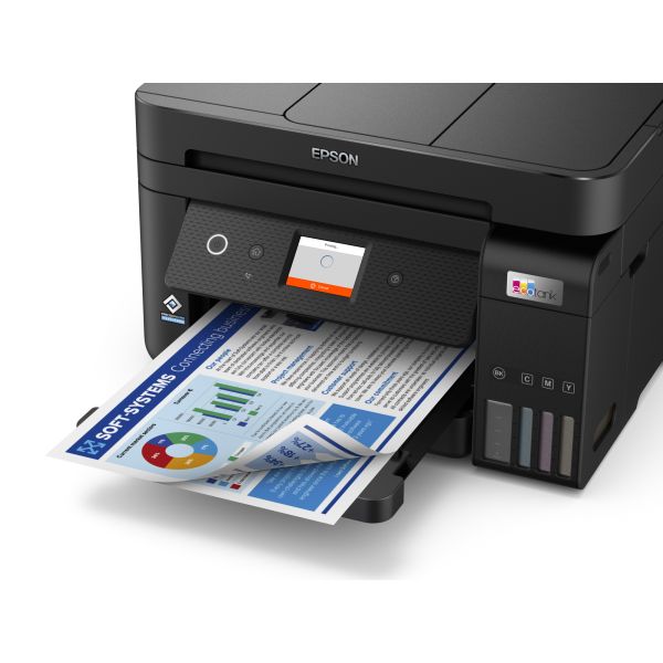 Epson EcoTank ET-4850 A4 multifunctionele Wi-Fi-printer met inkttank, inclusief tot 3 jaar inkt (C11CJ60402) Epson EcoTank ET-4850 A4 multifunctionele Wi-Fi-printer met inkttank, inclusief tot 3 jaar inkt (C11CJ60402)