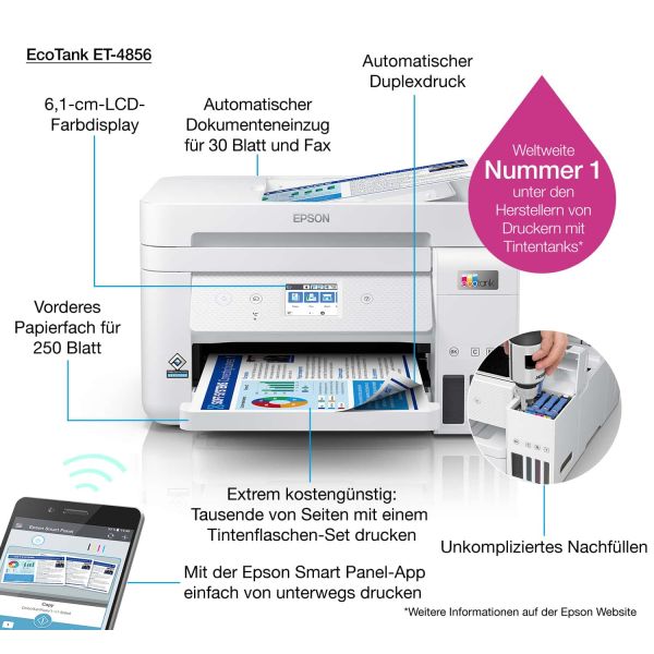 Epson EcoTank ET-4856 (C11CJ60407)