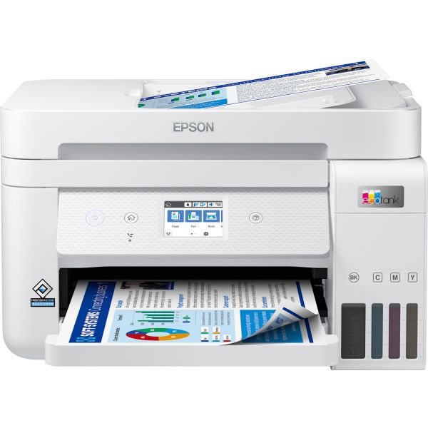 Epson EcoTank ET-4856 A4 multifunctionele Wi-Fi-printer met inkttank, inclusief tot 3 jaar inkt (C11CJ60407)