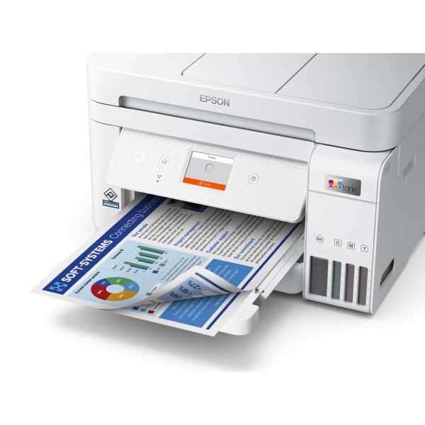 Epson EcoTank ET-4856 A4 multifunctionele Wi-Fi-printer met inkttank, inclusief tot 3 jaar inkt (C11CJ60407) Epson EcoTank ET-4856 A4 multifunctionele Wi-Fi-printer met inkttank, inclusief tot 3 jaar inkt (C11CJ60407)