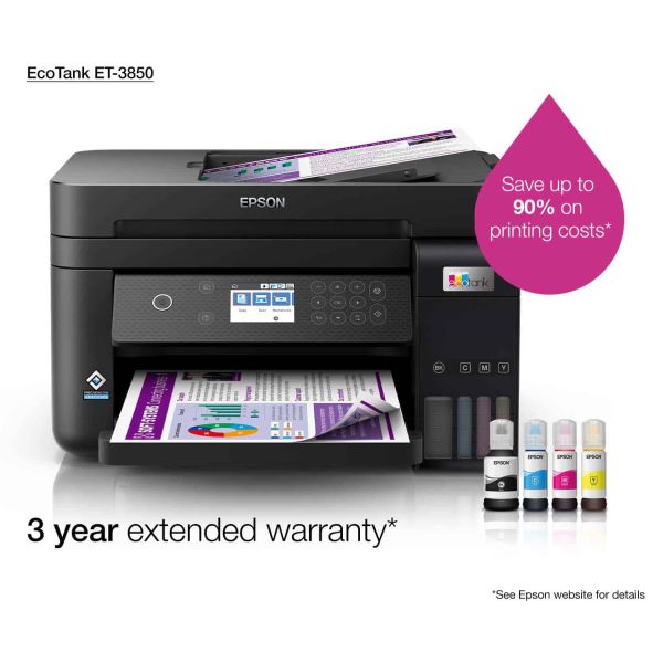 Epson EcoTank ET-3850 (C11CJ61402)