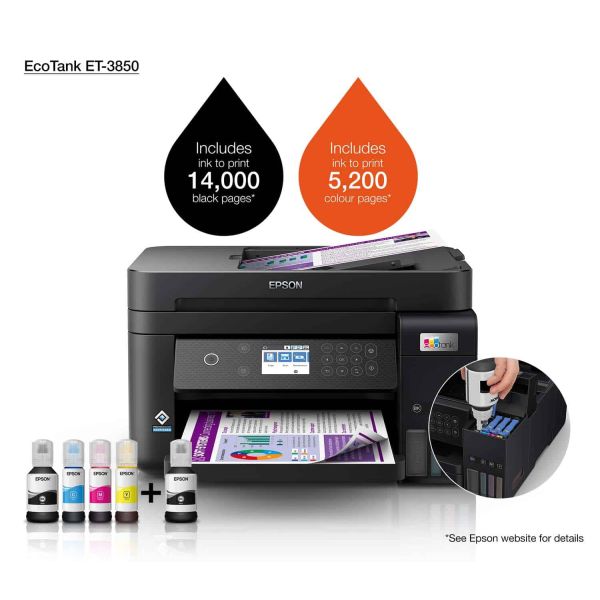 Epson EcoTank ET-3850 (C11CJ61402)