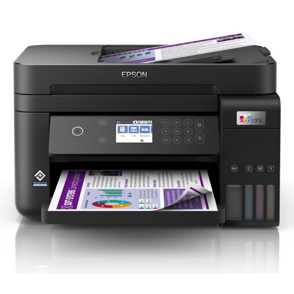 Epson EcoTank ET-3850 A4 multifunctionele Wi-Fi-printer met inkttank, inclusief tot 3 jaar inkt (C11CJ61402) Epson EcoTank ET-3850 A4 multifunctionele Wi-Fi-printer met inkttank, inclusief tot 3 jaar inkt (C11CJ61402)