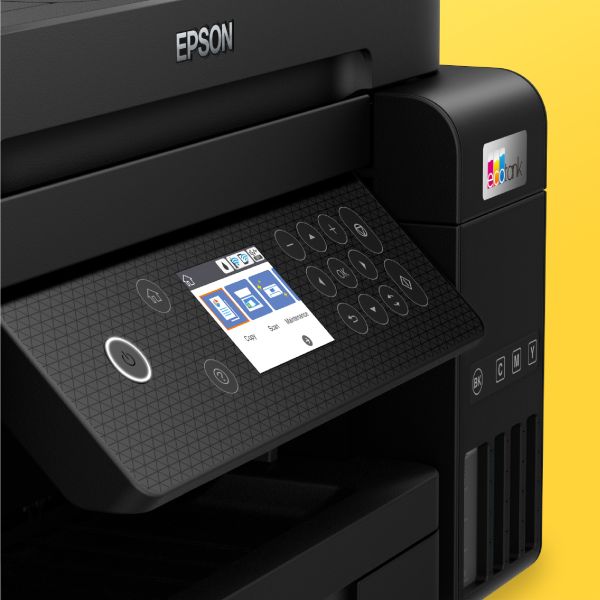 Epson EcoTank ET-3850 A4 multifunctionele Wi-Fi-printer met inkttank, inclusief tot 3 jaar inkt (C11CJ61402)