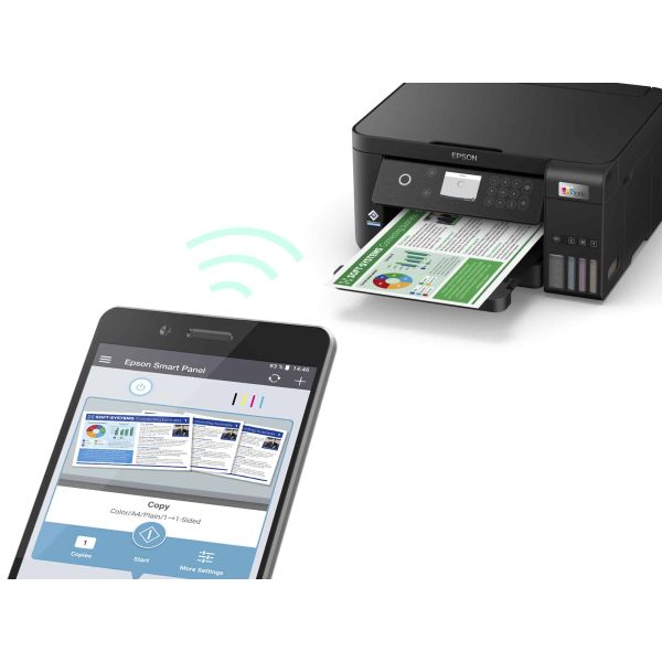 Epson L6260 Inkjet A4 4800 x 1200 DPI 33 ppm Wifi (C11CJ62402)