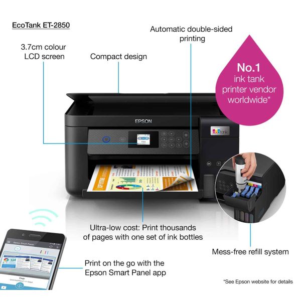 Epson EcoTank ET-2850 (C11CJ63405)