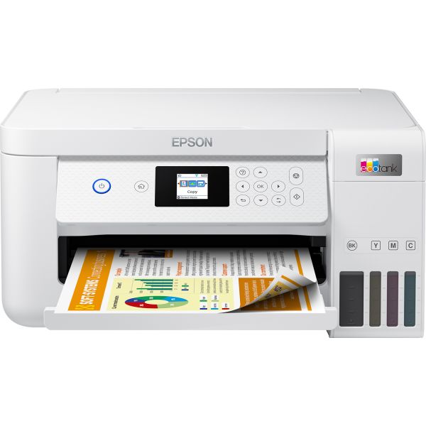 Epson EcoTank ET-2856 A4 multifunctionele Wi-Fi-printer met inkttank, inclusief tot 3 jaar inkt (C11CJ63406)
