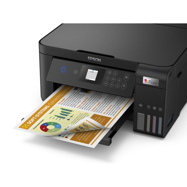 Epson EcoTank ET-2851 A4 multifunctionele Wi-Fi-printer met inkttank, inclusief tot 3 jaar inkt (C11CJ63407) Epson EcoTank ET-2851 A4 multifunctionele Wi-Fi-printer met inkttank, inclusief tot 3 jaar inkt (C11CJ63407)