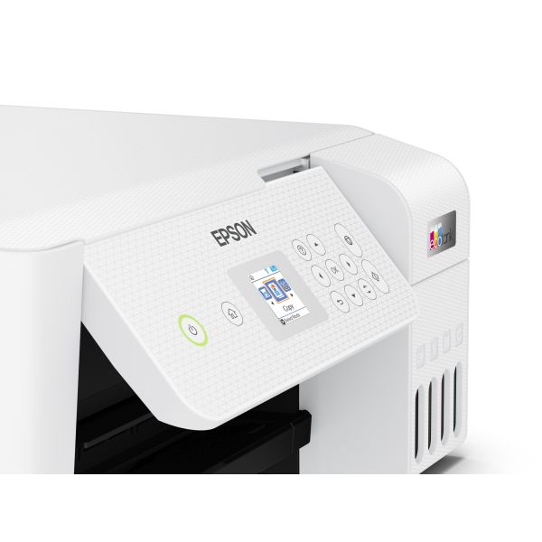 Epson EcoTank ET-2826 A4 multifunctionele Wi-Fi-printer met inkttank, inclusief tot 3 jaar inkt (C11CJ66406)