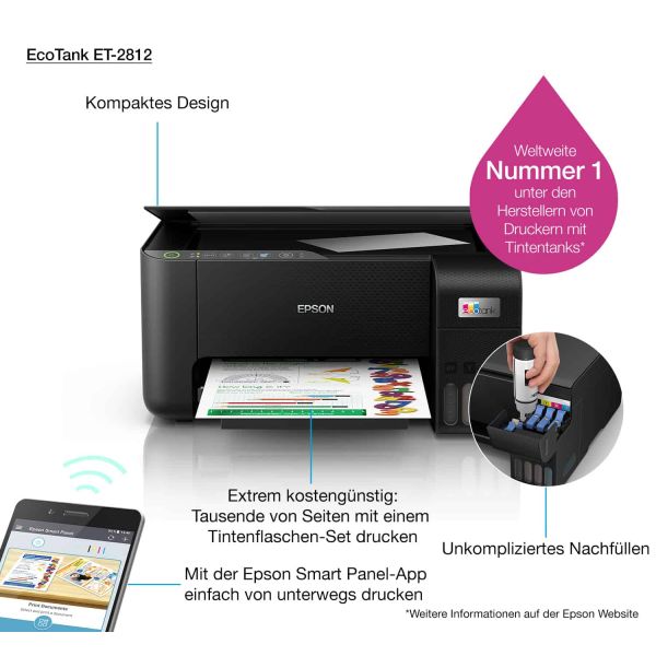 Epson EcoTank ET-2812 (C11CJ67415)