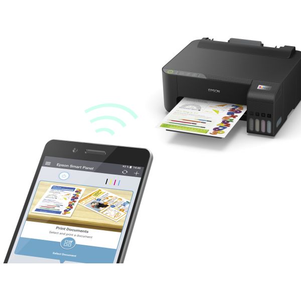 Epson EcoTank ET-1810 A4 Wi-Fi-printer met inkttank, inclusief tot 3 jaar inkt (C11CJ71401) Epson EcoTank ET-1810 A4 Wi-Fi-printer met inkttank, inclusief tot 3 jaar inkt (C11CJ71401)