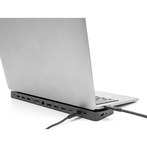 DeLOCK 88050 laptop dock & poortreplicator Docking PCIe Zwart (88050)