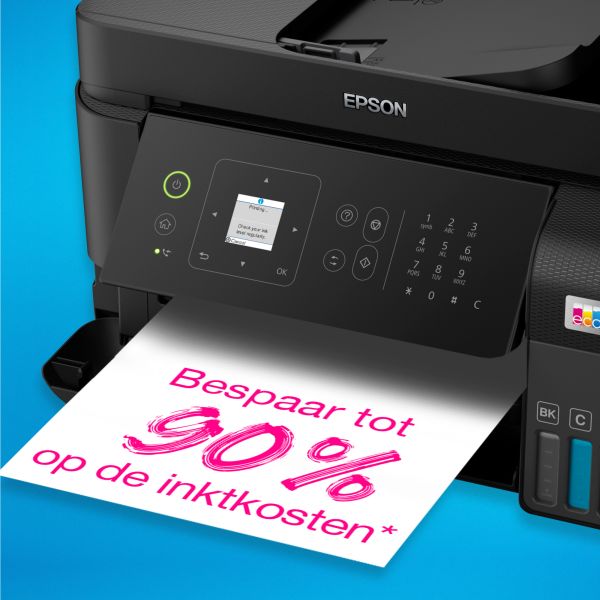 Epson EcoTank ET-4810 A4 multifunctionele Wi-Fi-printer met inkttank, inclusief tot 3 jaar inkt (C11CK57402)