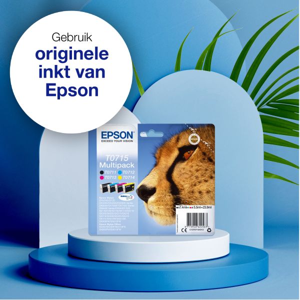 Epson Cheetah Singlepack Cyan T0712 DURABrite Ultra Ink (C13T07124022) Epson Cheetah Singlepack Cyan T0712 DURABrite Ultra Ink (C13T07124022)
