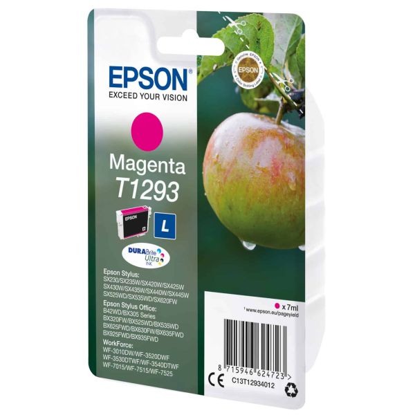 Epson Apple Singlepack Magenta T1293 DURABrite Ultra Ink (C13T12934022)