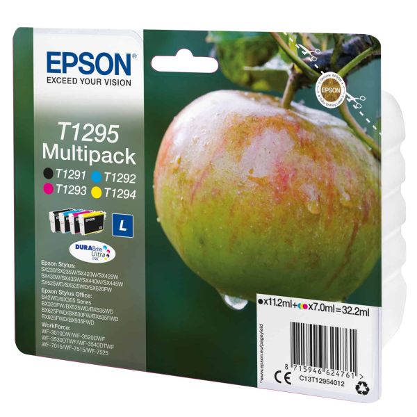 Epson Apple Multipack 4-kleur T1295 DURABrite Ultra Ink (C13T12954012)