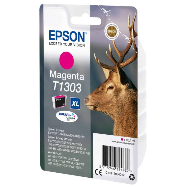 Epson Stag inktpatroon Magenta T1303 DURABrite Ultra Ink (C13T13034022)