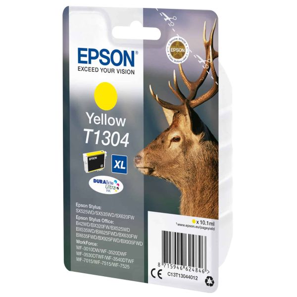 Epson Stag inktpatroon Yellow T1304 DURABrite Ultra Ink (C13T13044022)